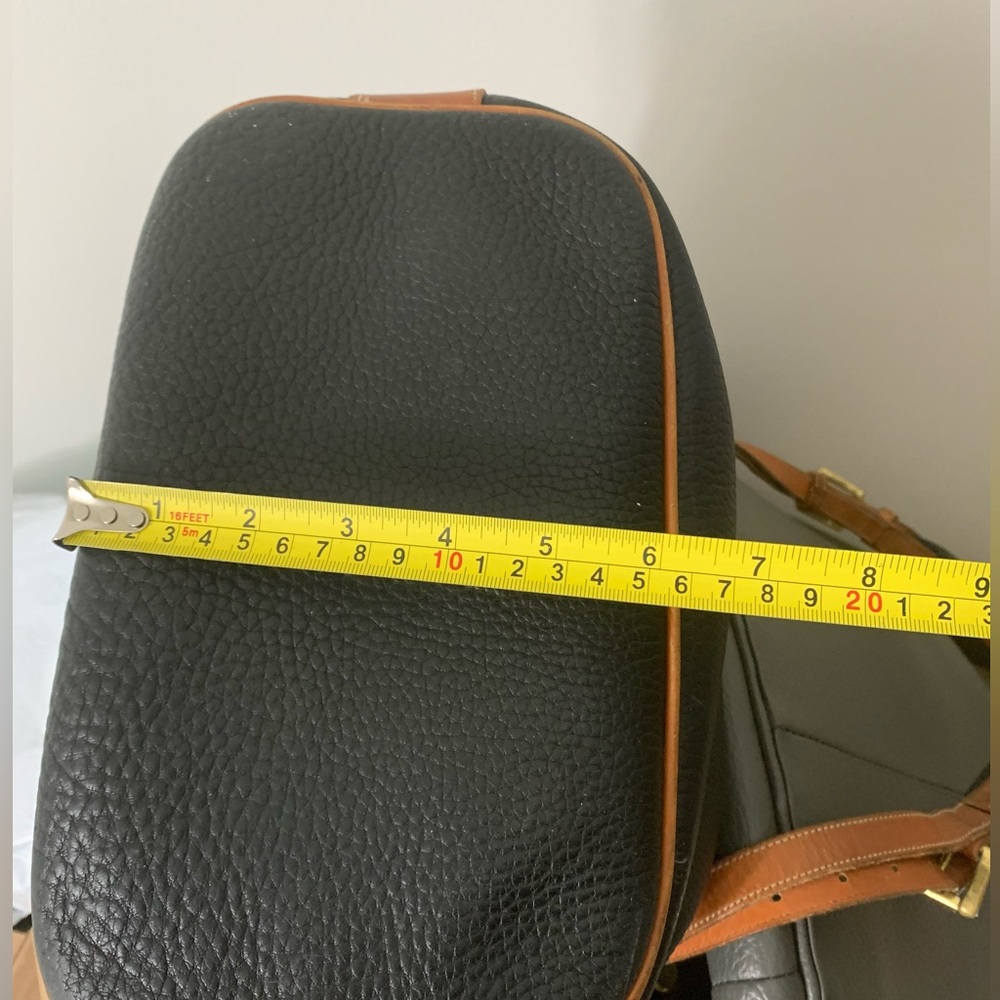 Vintage XL Dooney & Bourke Teton Drawstring Bucket Bag - Picture 11 of 14
